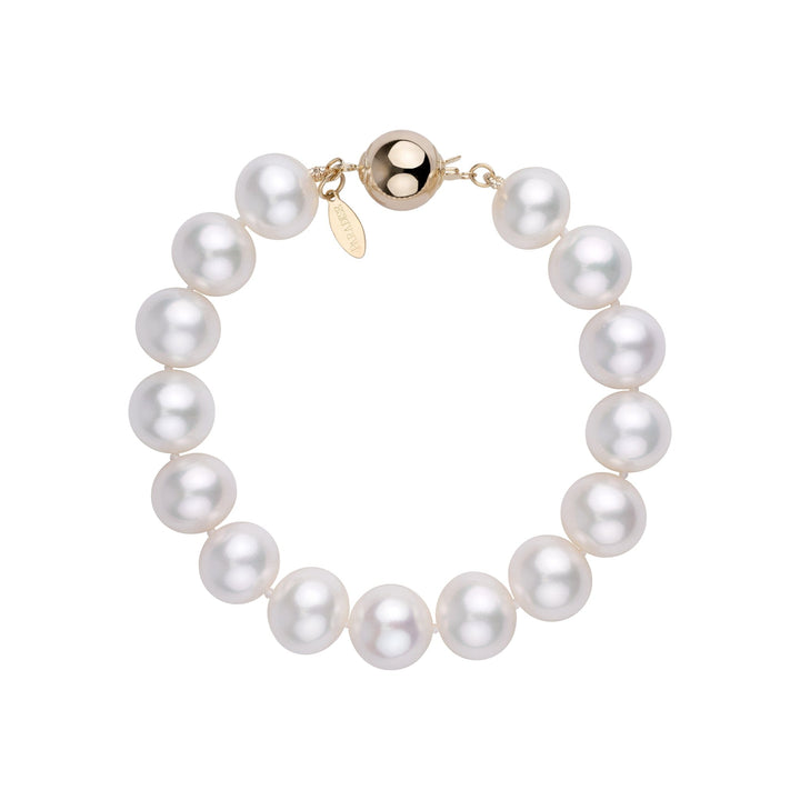 10.0-11.0 mm White Freshadama Pearl Bracelet yg