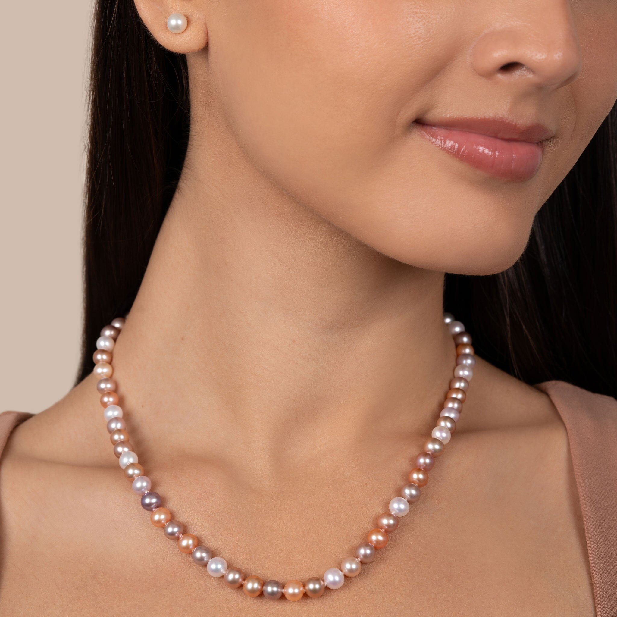 Fresh water 2024 pearl necklace