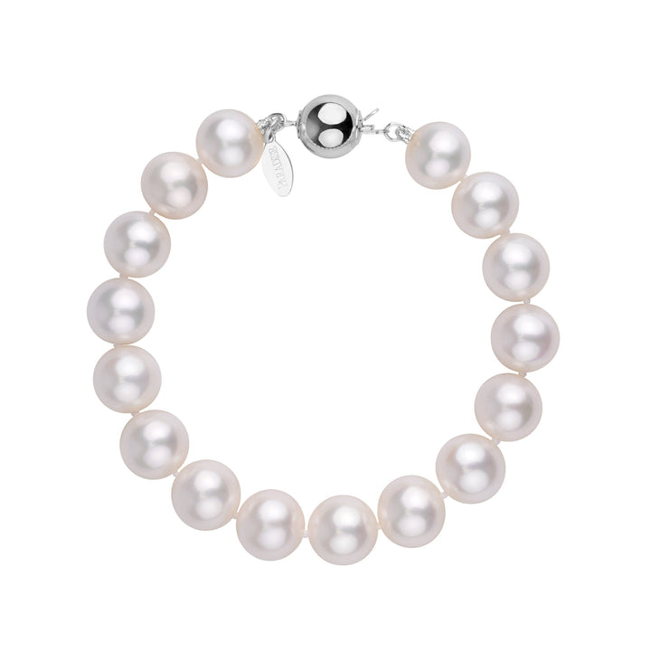 9.0-10.0 mm White Freshadama Pearl Bracelet