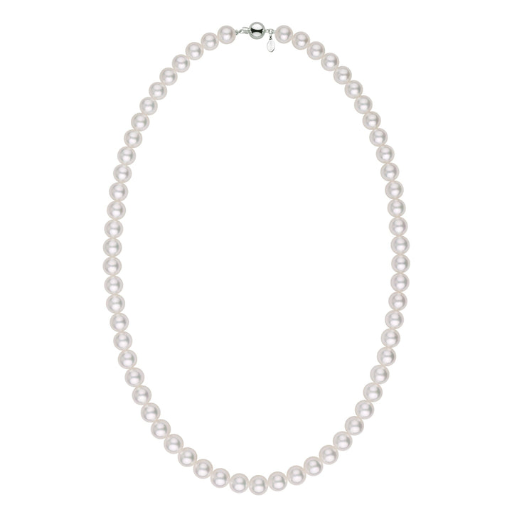 6.52 - 7.03 mm GIA Certified Hanadama Akoya Pearl Necklace wg