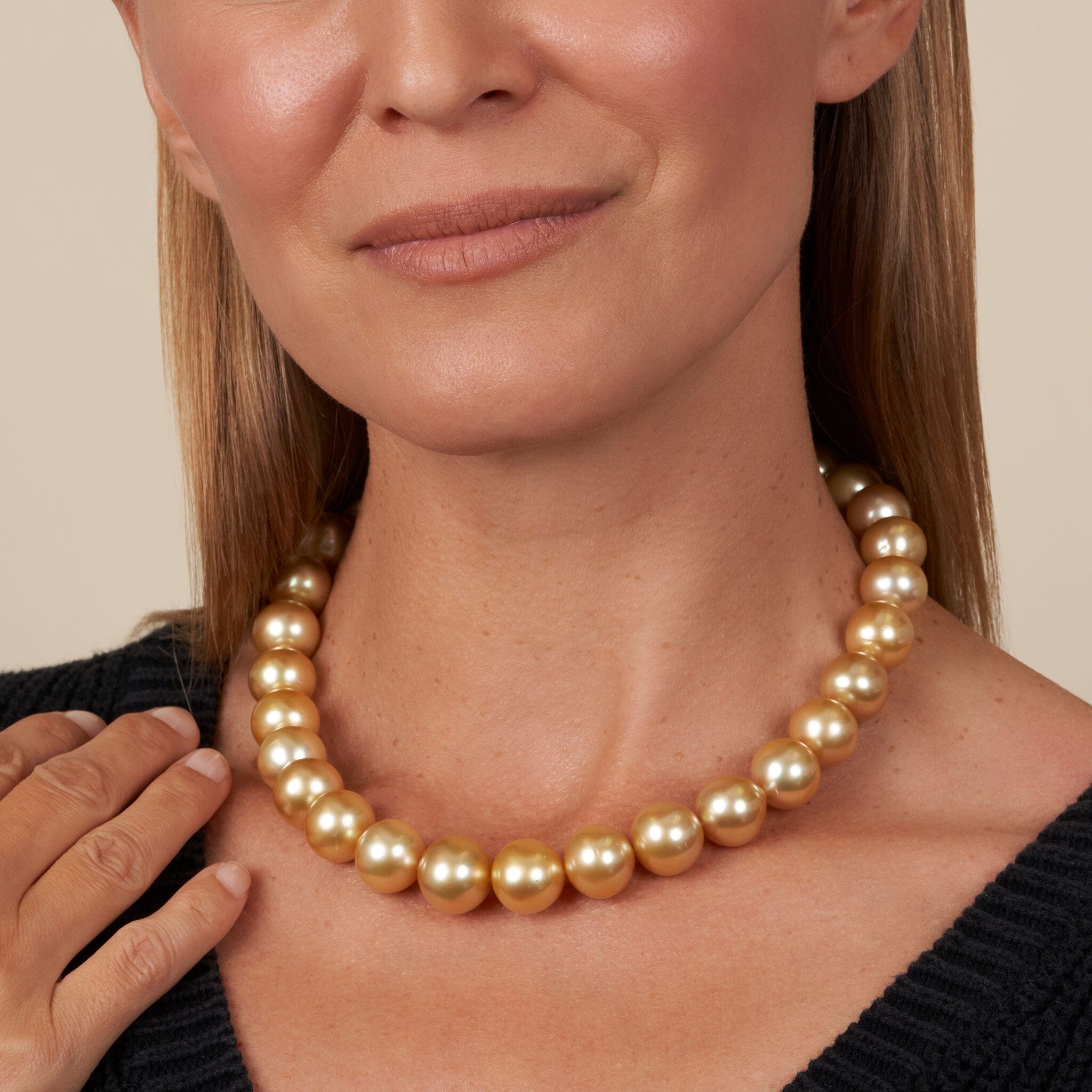 Golden Pearl & Opal Necklace - Featherstone Design