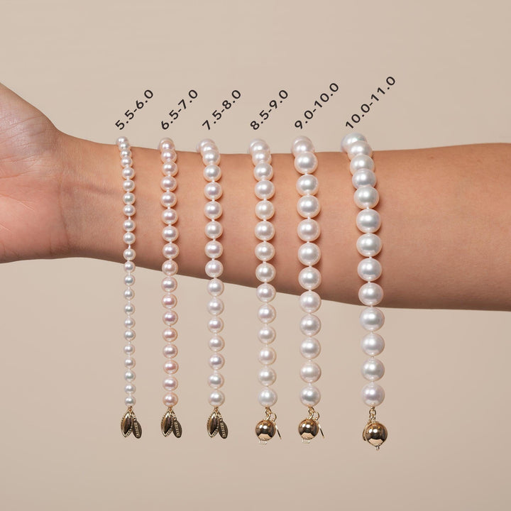 10.0-11.0 mm White Freshadama Pearl Bracelet