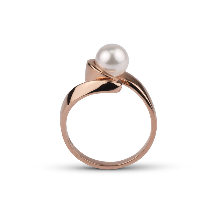 6.0-6.5 mm Akoya Pearl Fascino Ring RG Sze 6