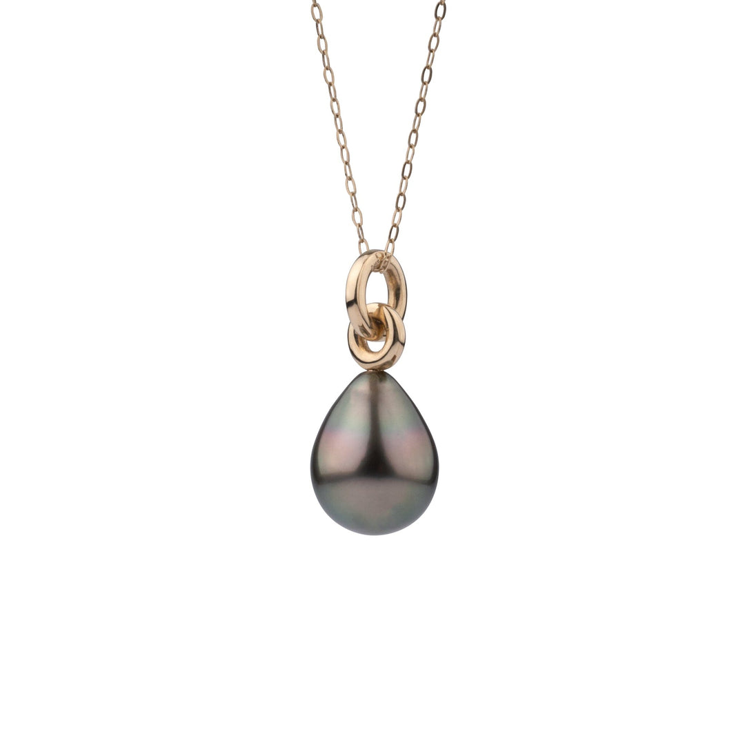 10.0-11.0 mm Tahitian Drop Pearl Pendant yg