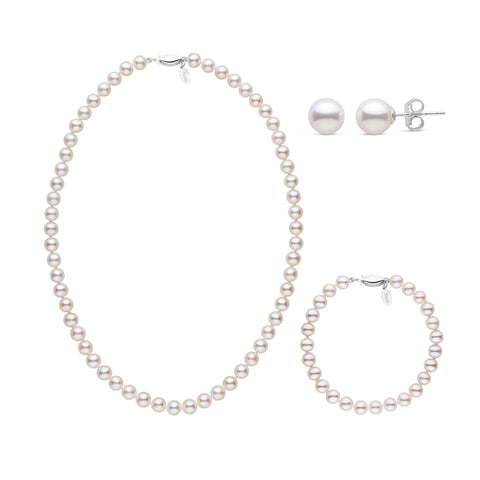 Freshadama Grade Freshwater Pearl Necklace Bracelet and