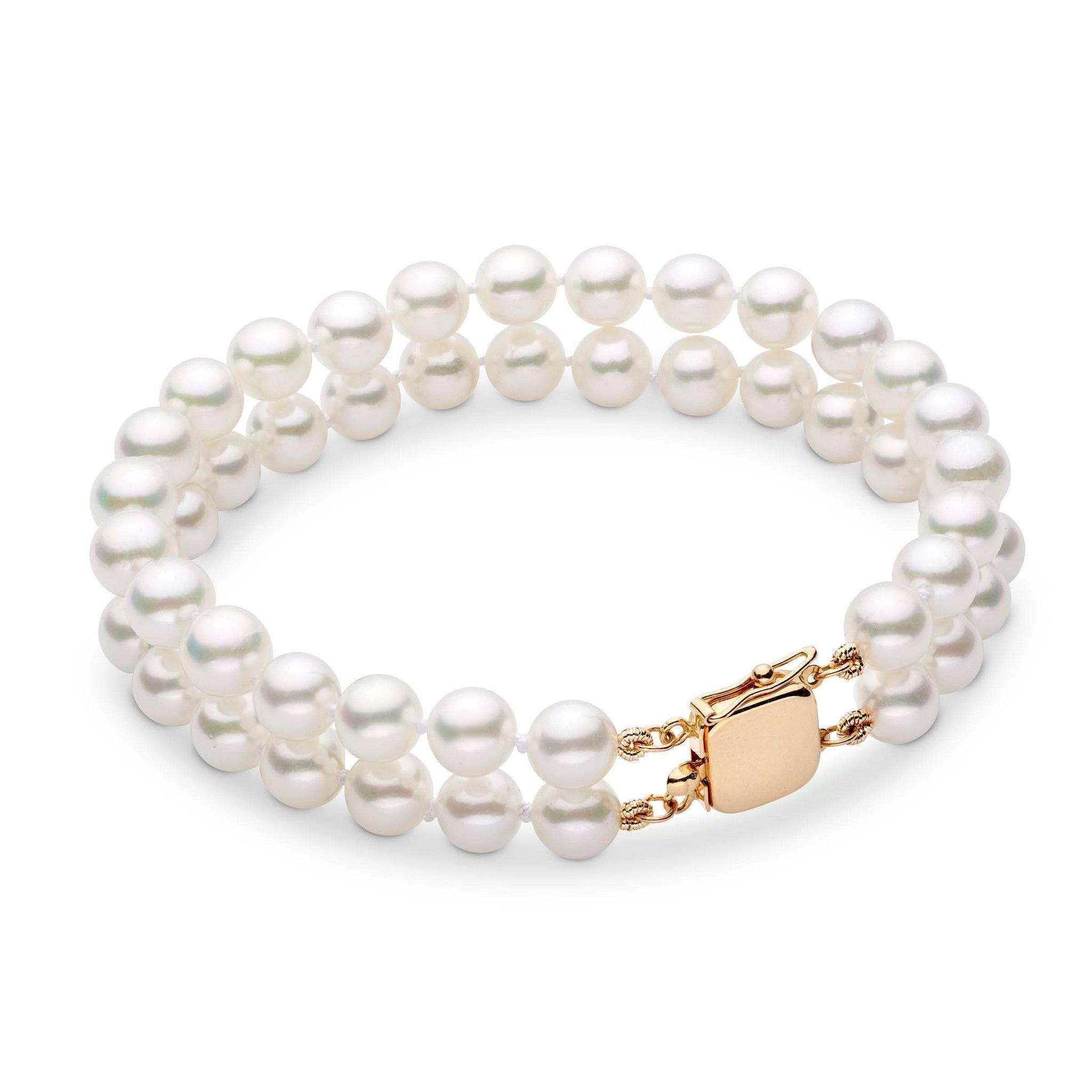 Men's Pastel Pearl Bracelet L (18cm / 7.1”)