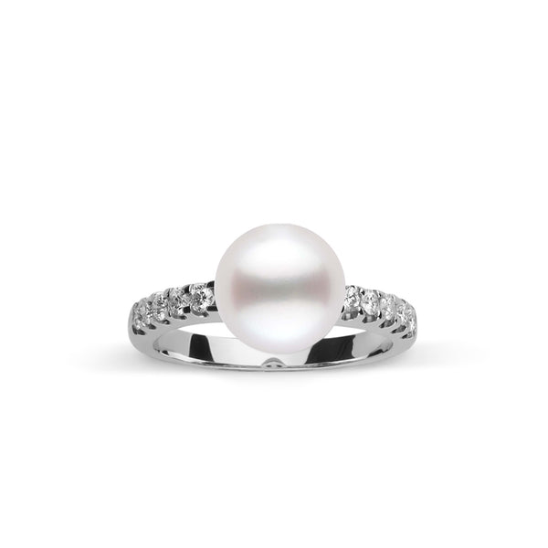 Embrace Collection 9.0-10.0 mm Golden South Sea Pearl Ring 5.5 by Pearl Paradise