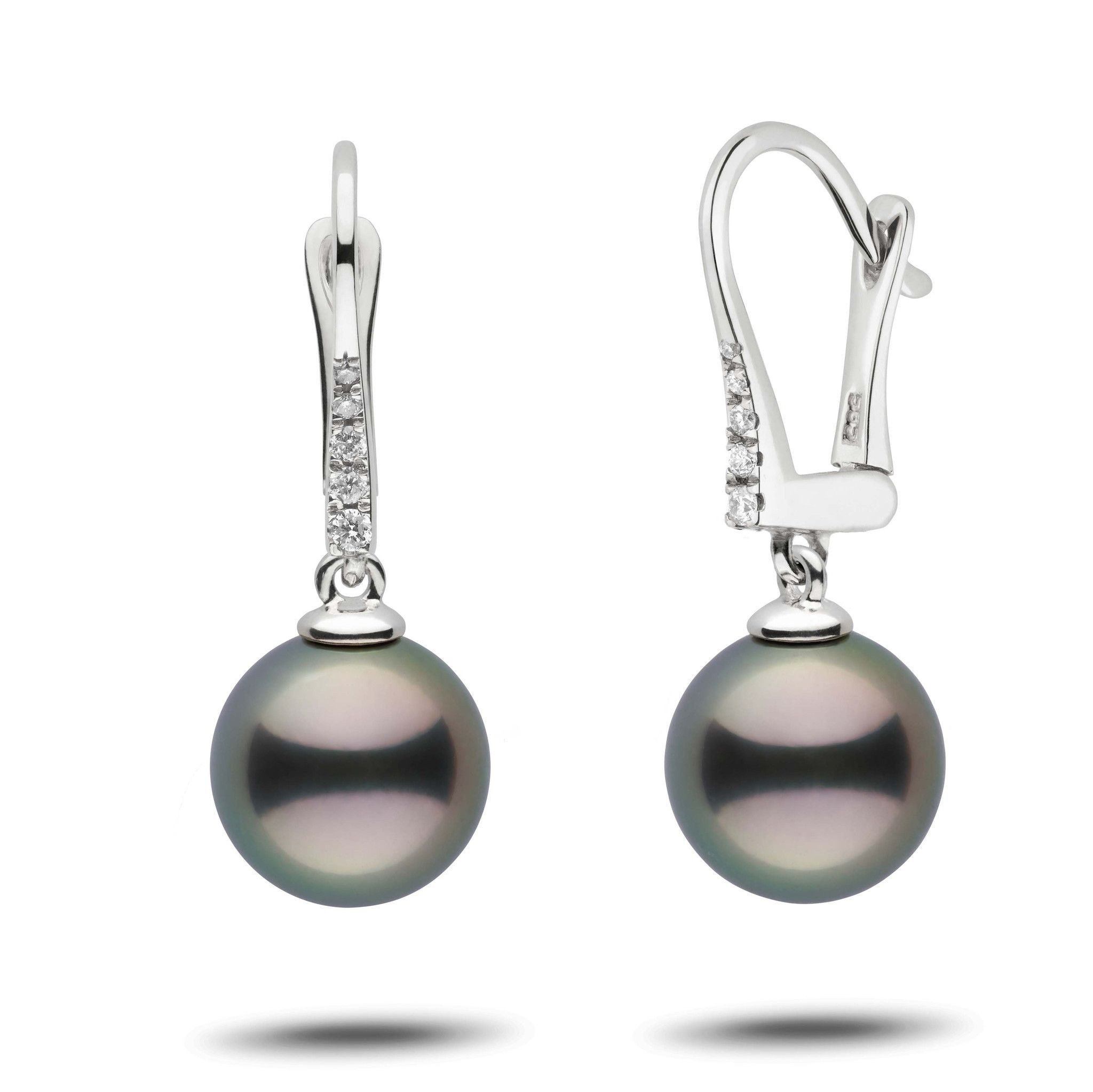 Pearl Earrings | Pearl Studs, Plain & Diamond Dangle | Pearl Paradise