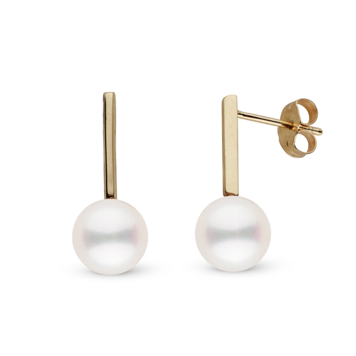 Bar Collection 7.5-8.0 mm Freshadama Pearl Earrings