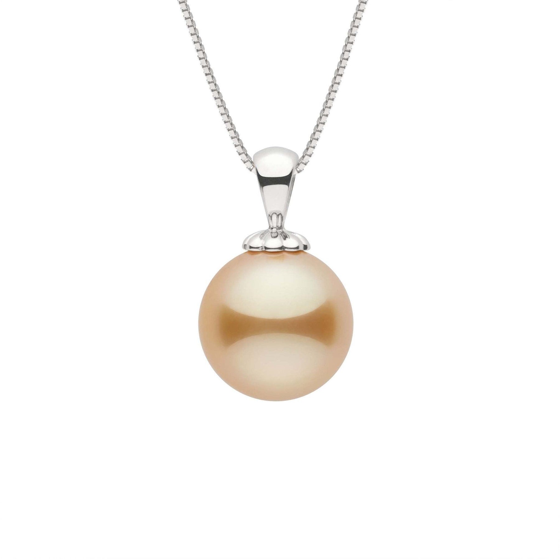 Classic Collection Golden 10.0-11.0 mm South Sea Pearl Pendant – Pearl ...