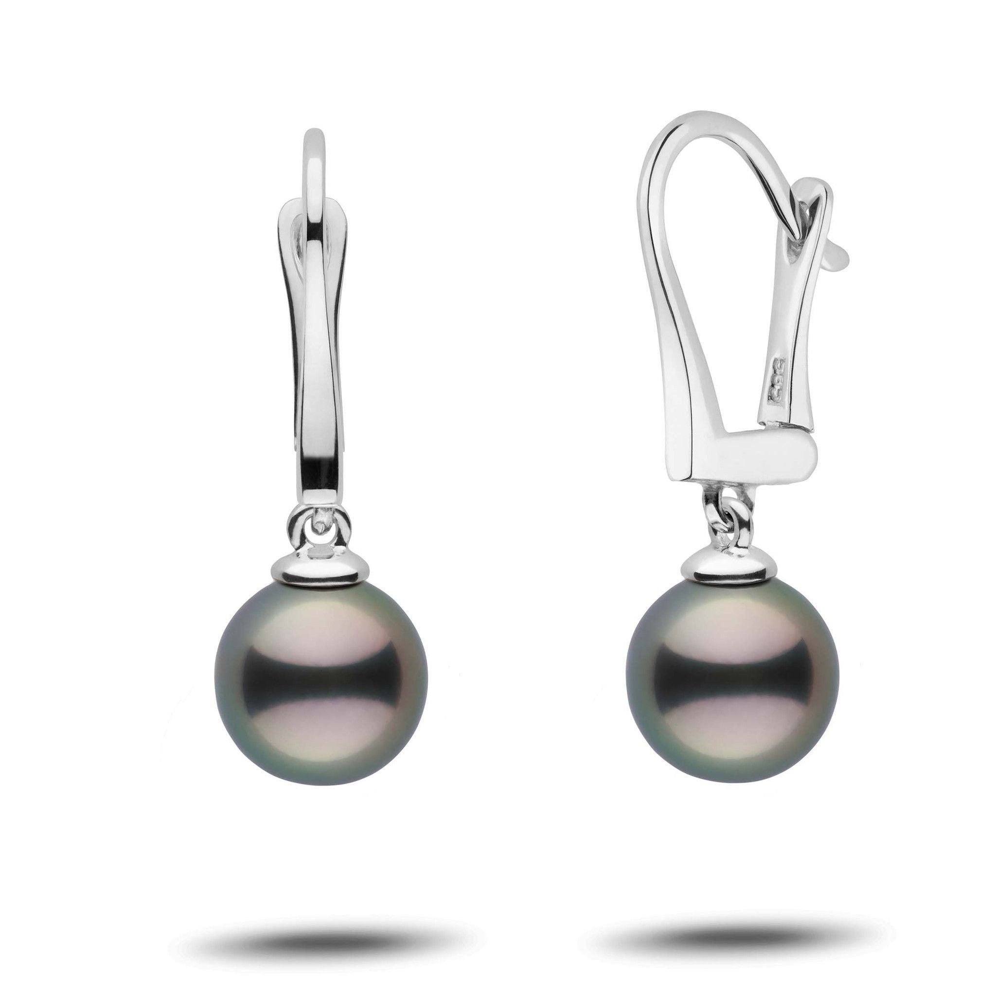 High quality Tahitian Pearl Tassel Earrings