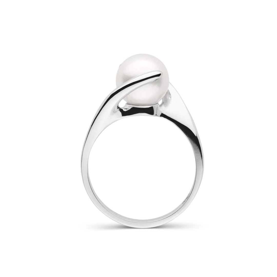 Bridge Collection 8.5-9.0 mm Akoya Pearl Ring 14K Yellow Gold / 6 by Pearl Paradise