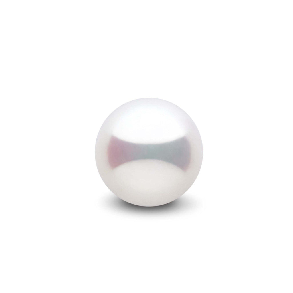 AA 6-6.5mm Round Freshwater Pearl Beads, White Loose Pearl, Half Drilled  Hole Natural Cultured Pearl, Good Quality, FLR6065-X 