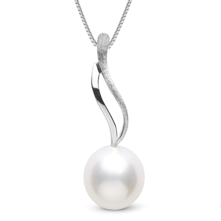 Wisp Collection 11.0-12.0 mm Drop White South Sea Pearl Pendant wg