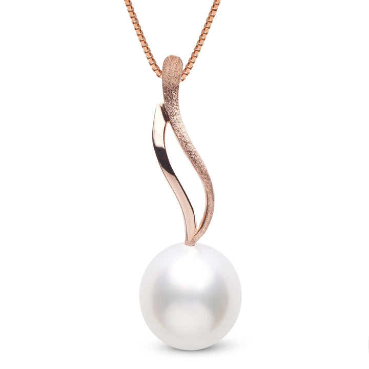 Wisp Collection 11.0-12.0 mm Drop White South Sea Pearl Pendant rg